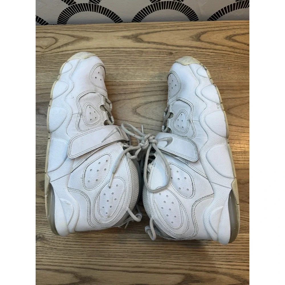 Nike Air Max CB34 Men's Godzilla Triple White Size 13 2016 Barkley 316940-100